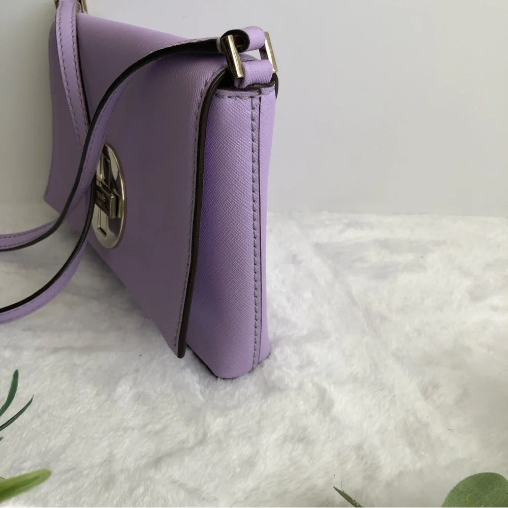 Kate spade Turn Lock Crossbody, Lavender